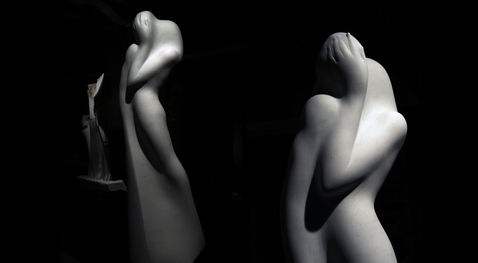 Il bacio by Giovanni Balderei scultura